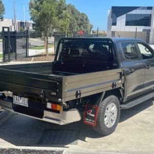 Heavy Duty Steel Tray For Extra Cab – 2180mm x 1855mm x 300mm (Black)