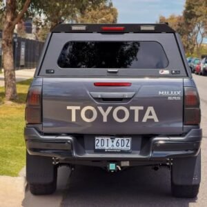 D1 Solid Aluminium Canopy For Toyota Hilux - Extra Cab