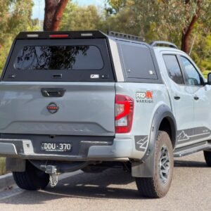 D1 Solid Aluminium Canopy For Nissan Navara - Extra Cab
