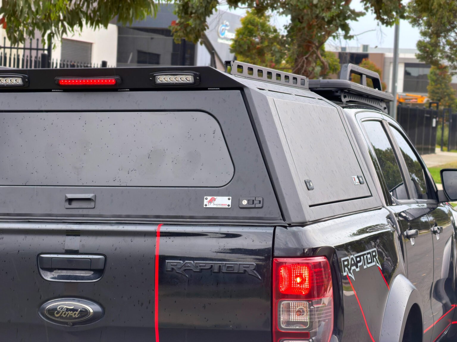 D1 Solid Aluminium Canopy For Ford Ranger PX1, PX2, PX3 - Extra Cab ...